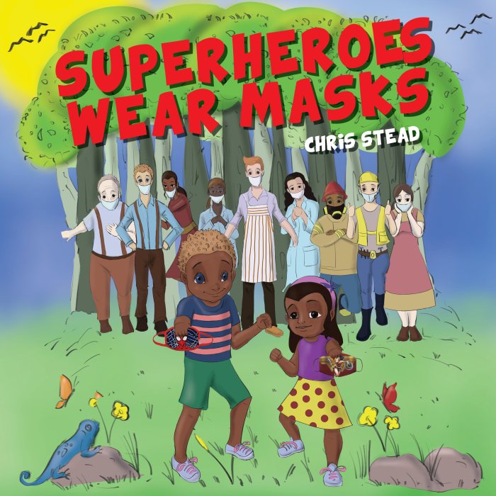 Superheroes Wear Masks Cover